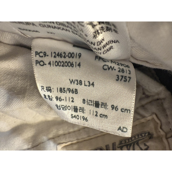 Levi's Cargo Pants Mens 38x32 Gray Camouflage Utility Multi Pocket Gorpcore - Picture 6 of 8